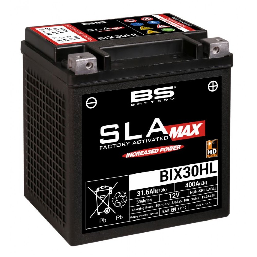 BS-BATTERY Аккумулятор BIX30HL (FA) (YIX30HL)