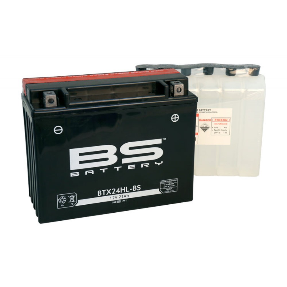 BS-BATTERY Аккумулятор BTX24HL-BS (YTX24HL-BS)