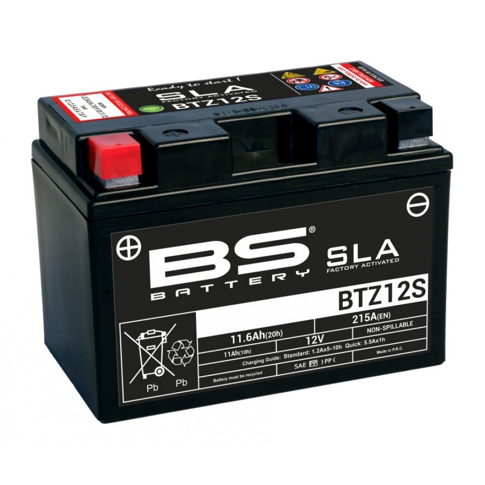 BS-BATTERY Аккумулятор BTZ12S (FA) (YTZ12S)