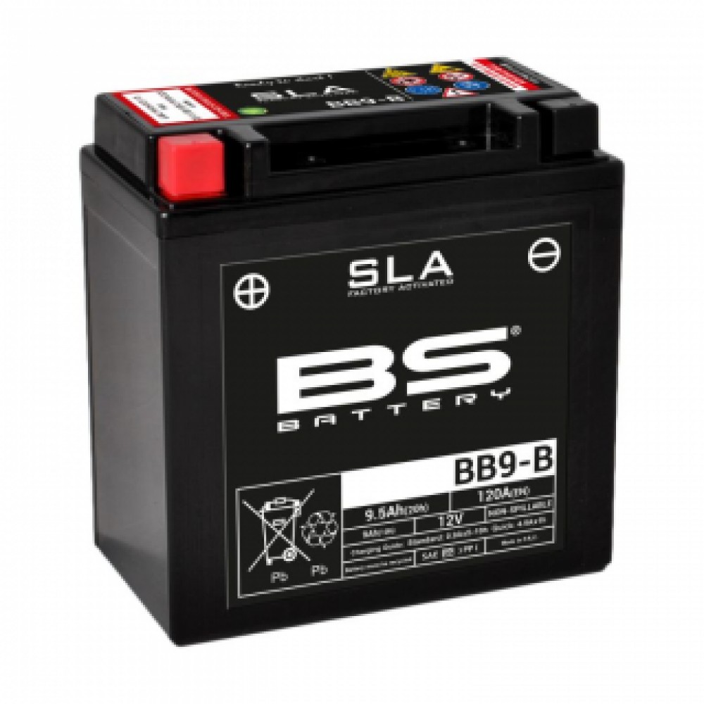 BS-BATTERY Аккумулятор BB9-B (FA) (YB9-B)