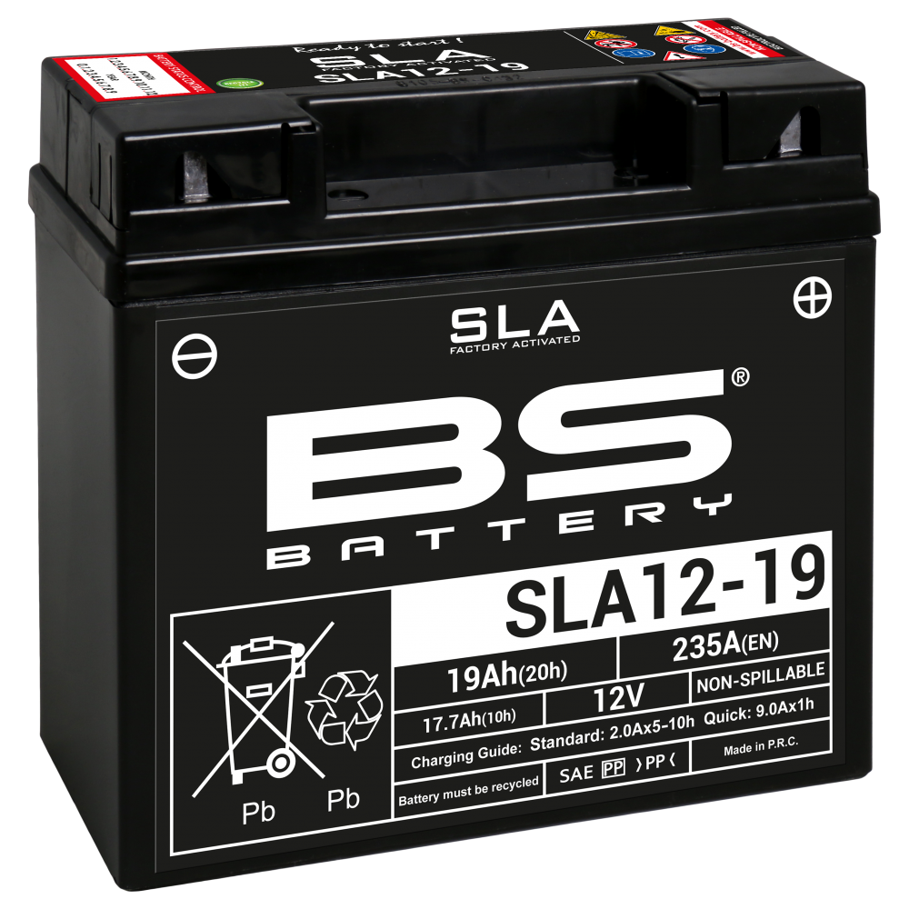 BS-BATTERY Аккумулятор SLA12-19 (FA) (GEL12-19)